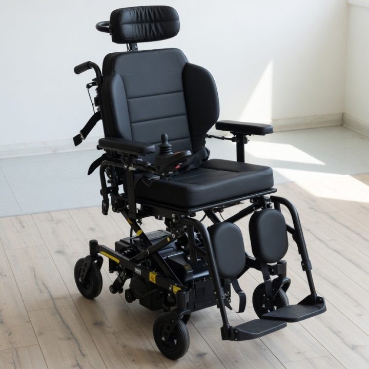 Photograph of this type of wheelchair. Your configured chair may differ.